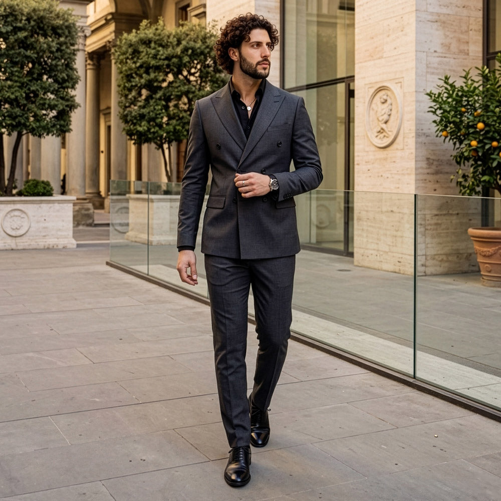 Abiti sartoriali da uomo.
