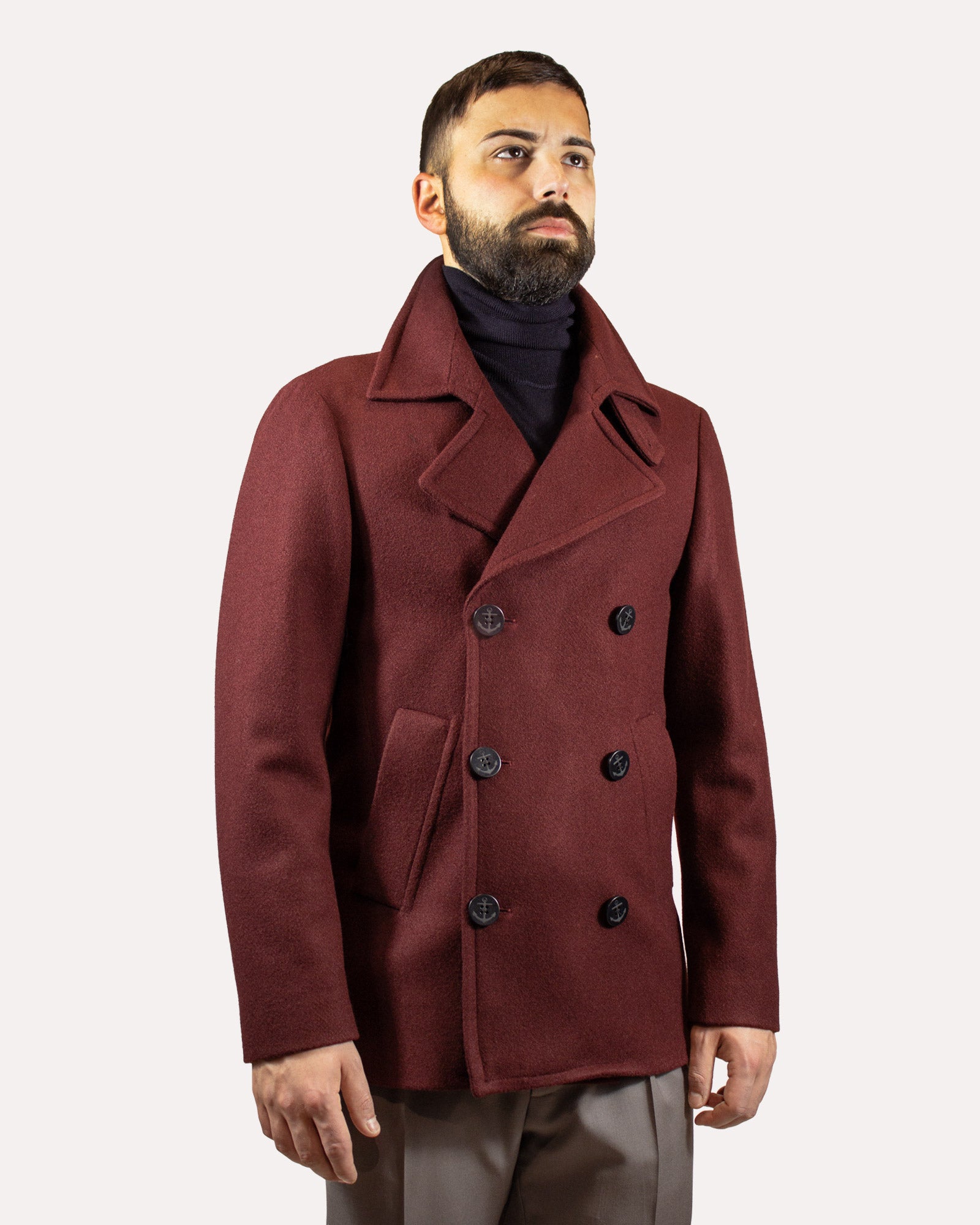 Peacoat Uomo Doppiopetto