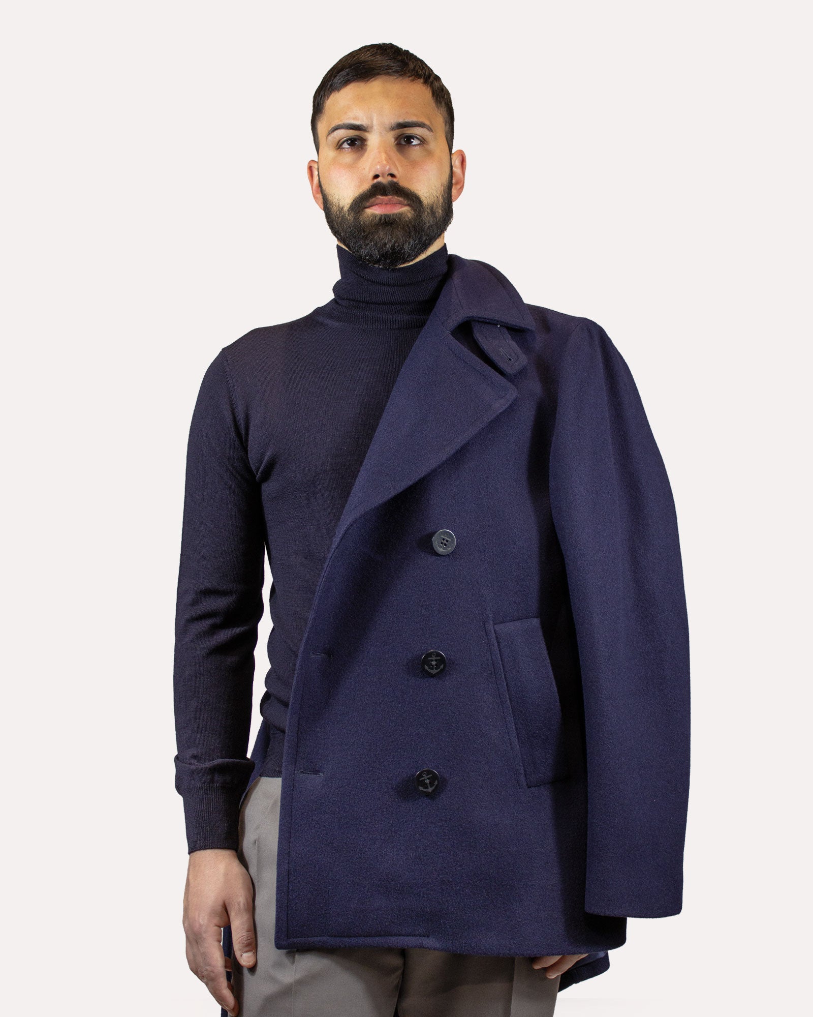 Peacoat Uomo Doppiopetto